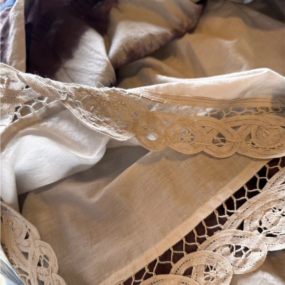 Edme & Esyllte  Striped Brown and Blue Women's Skirt size 6 - Picture 5 of 7